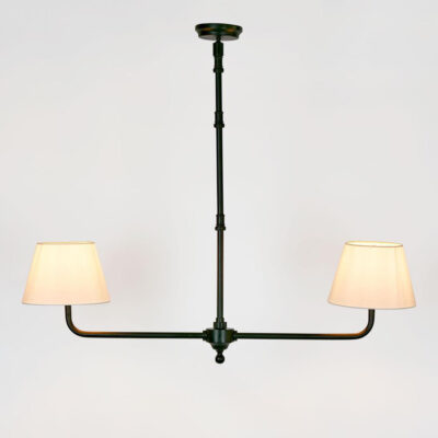 Nettlewood Hamptons Two Arm Pendant Black