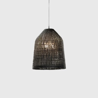 Nightingale Reach Coastal Small Pendant Light Matte Black
