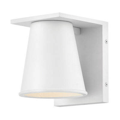 Nordell Coastal Wall Light Textured White
