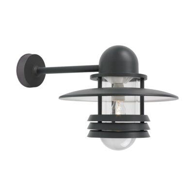 Nordfell Tiered Lantern Outdoor Wall Light Graphite