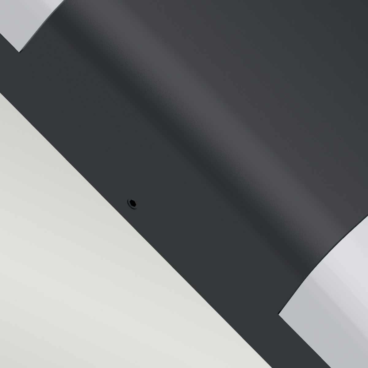 Nordholme Modern Outdoor Wall Light Black Nordholme Modern Outdoor Wall Light Black — detail view
