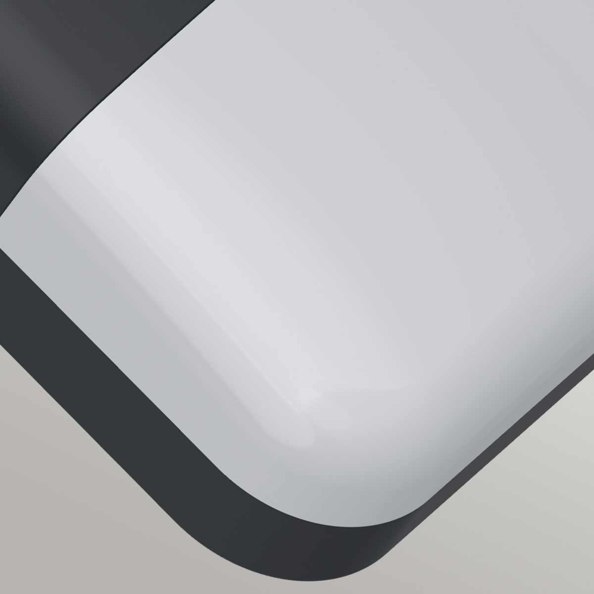 Nordholme Modern Outdoor Wall Light Black Nordholme Modern Outdoor Wall Light Black — detail view