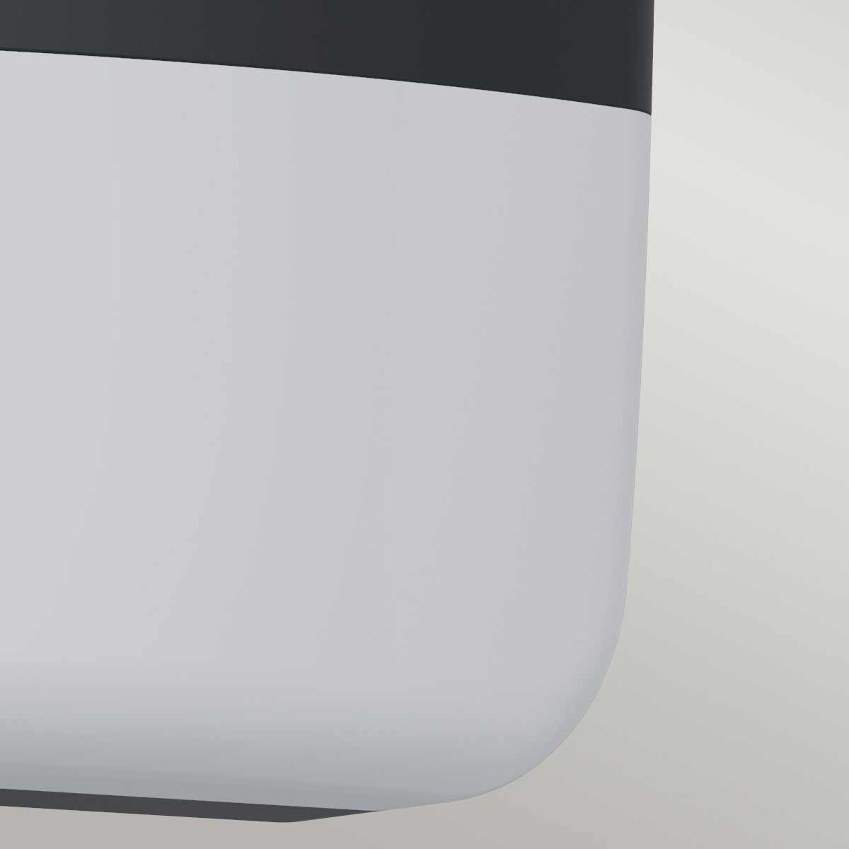 Nordholme Modern Outdoor Wall Light Black Nordholme Modern Outdoor Wall Light Black — detail view