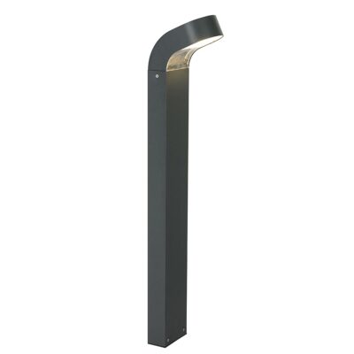 Norsemere Modern Graphite LED Outdoor Bollard