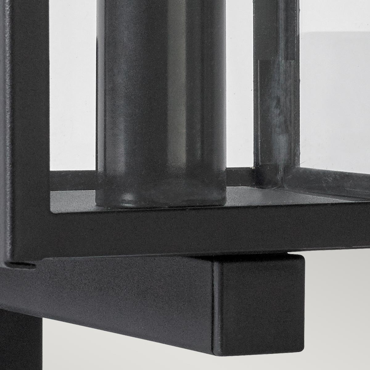 Northgale Hamptons Outdoor Wall Light with Arm Black Northgale Hamptons Outdoor Wall Light with Arm Black — detail view