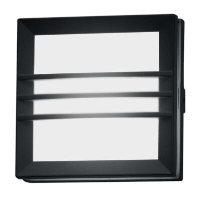Northgard Modern Square Outdoor Wall Light Graphite