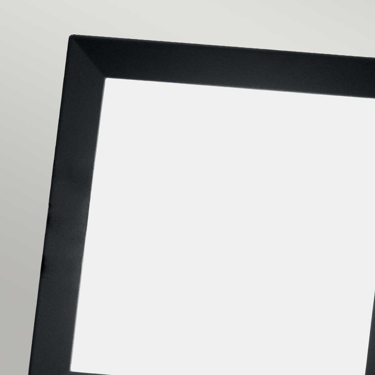 Northgard Modern Square Outdoor Wall Light Graphite Northgard Modern Square Outdoor Wall Light Graphite — detail view