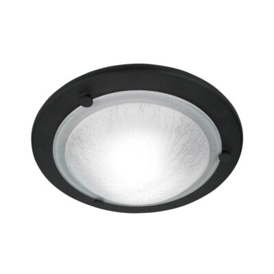 Northgate Traditional Ceiling Flush Black