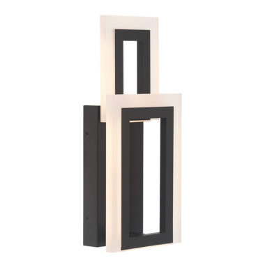 Northglen Contemporary Wall Light Matte Black