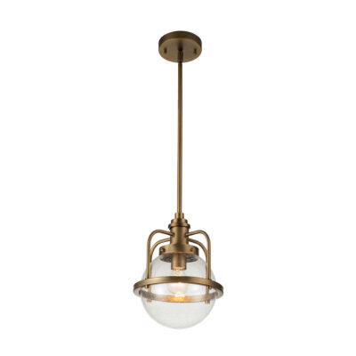 Nortonbury Vintage Pendant Natural Brass
