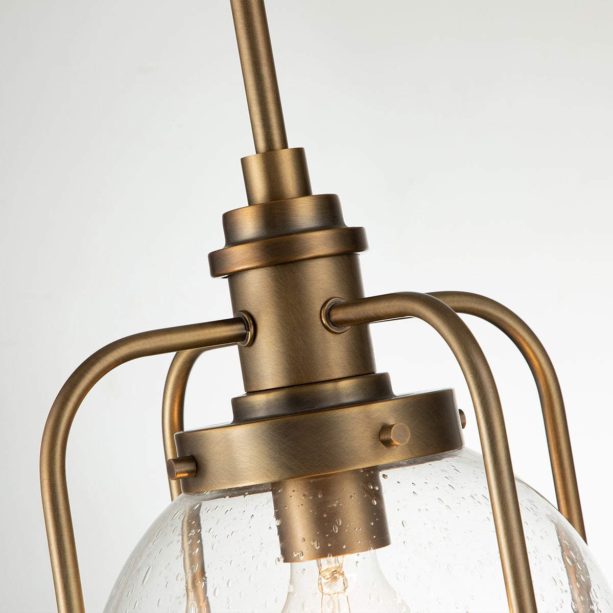 Nortonbury Vintage Pendant Natural Brass — detail view