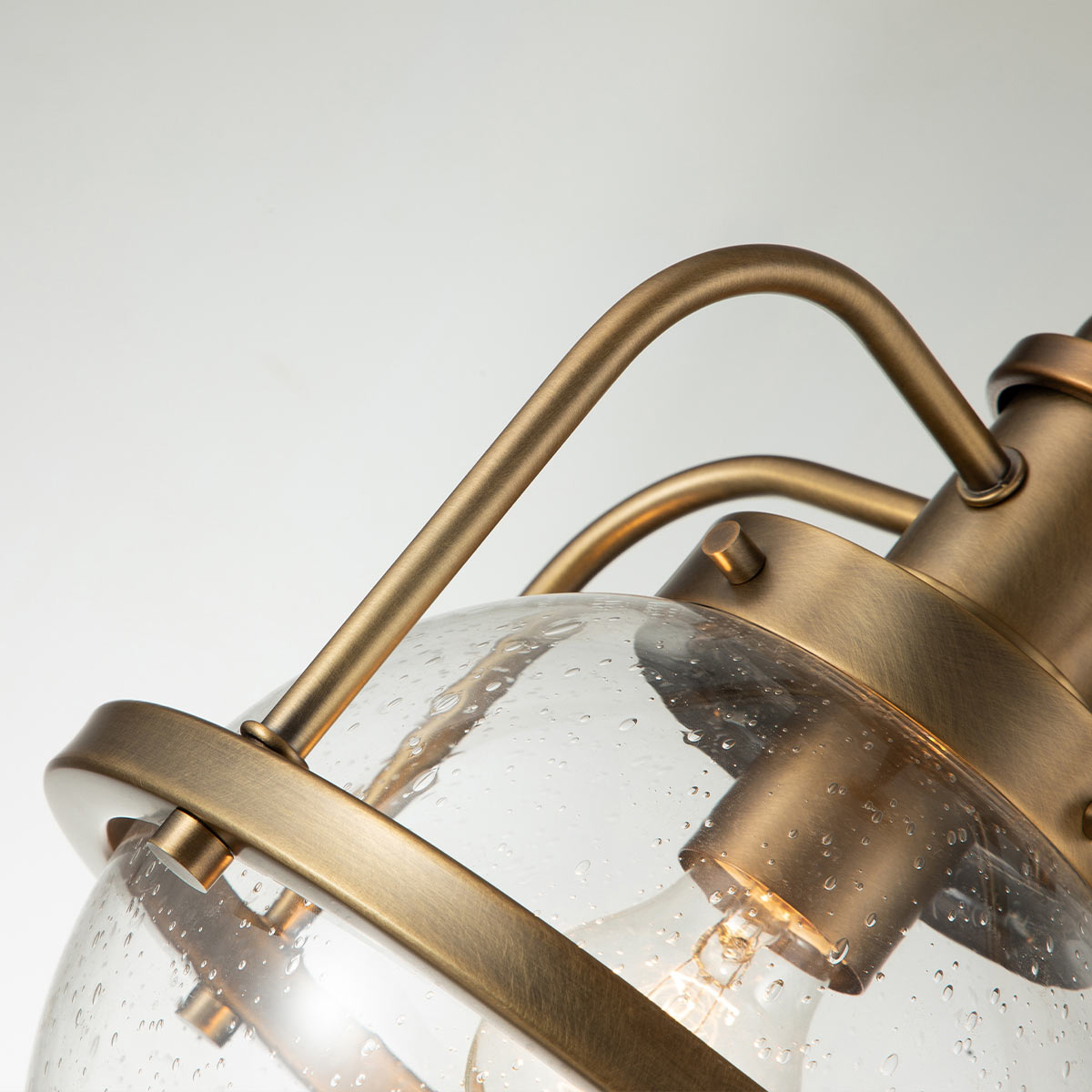 Nortonbury Vintage Pendant Natural Brass — detail view