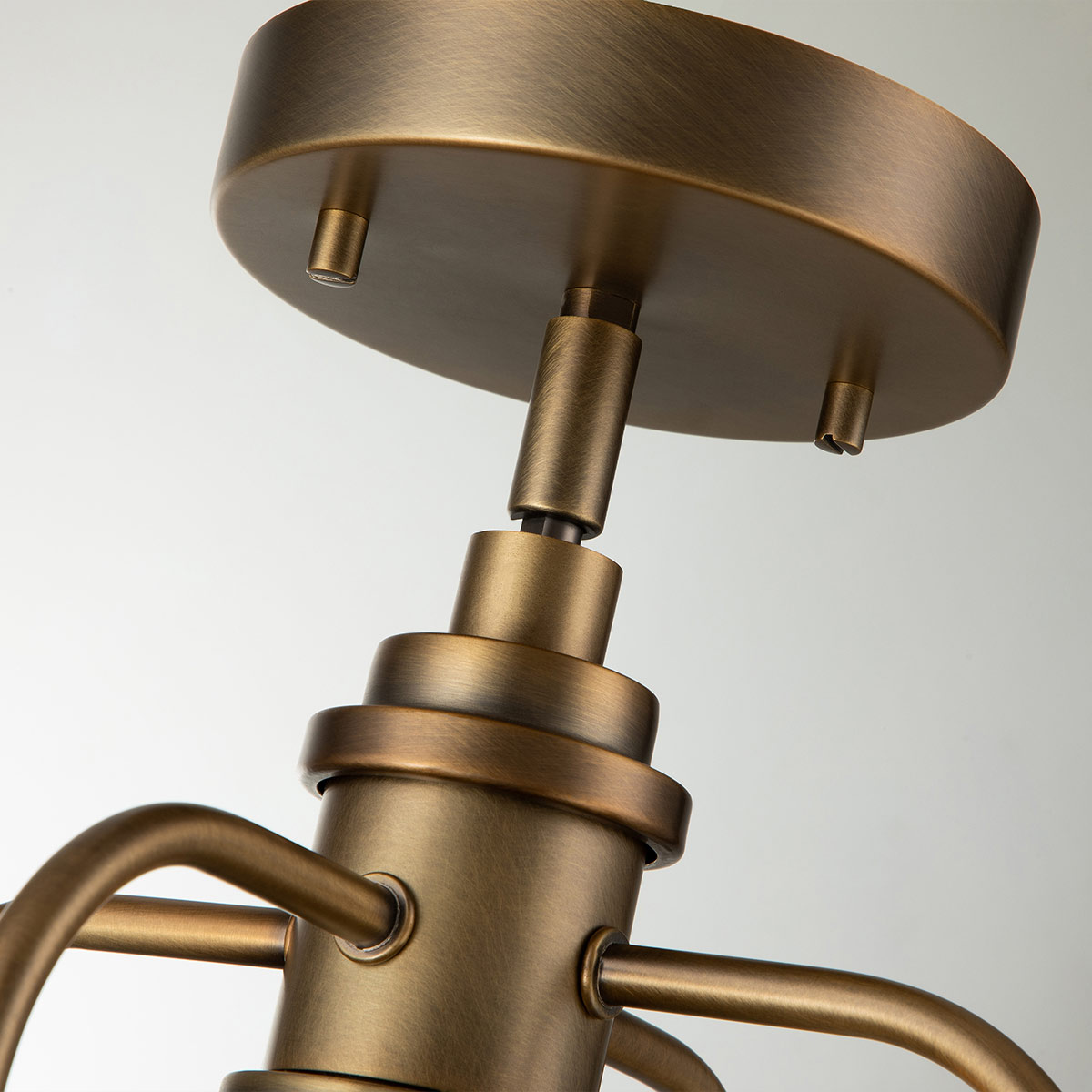 Nortonbury Vintage Pendant Natural Brass — detail view