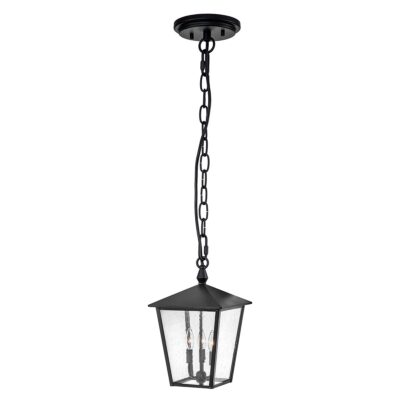 Oakbridge Traditional Chain Lantern Pendant in Black