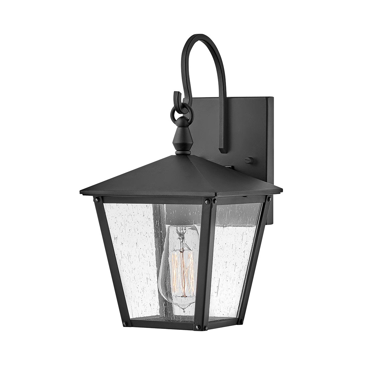 Oakbridge Traditional Outdoor Wall Lantern in Black