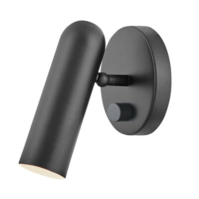 Onyx Grove Contemporary Wall Light Black