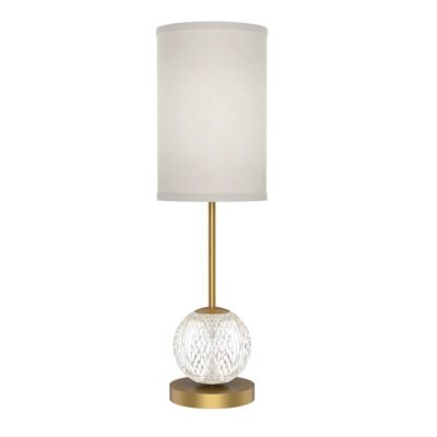 Osmere Contemporary Table Lamp Natural Brass