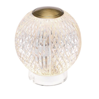 Osmere Hamptons Small Table Lamp Natural Brass