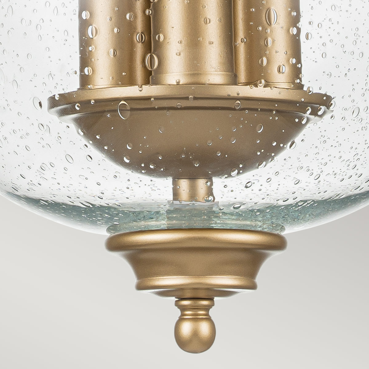 Ottermere Lane French Provincial Ceiling Semi-Flush Painted Natural Brass Ottermere Lane French Provincial Ceiling Semi-Flush Painted Natural Brass — detail view