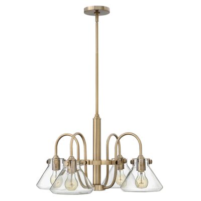 Parliament Row Heritage Chandelier Brushed Caramel Brass