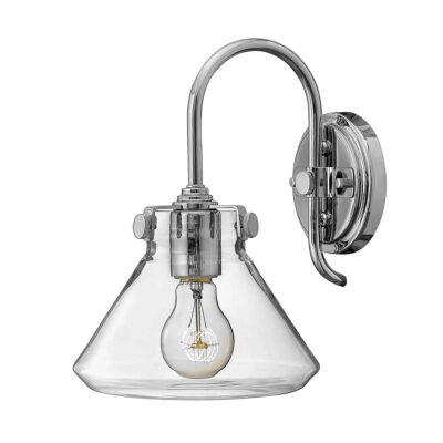 Parliament Row Traditional Wall Light Chrome