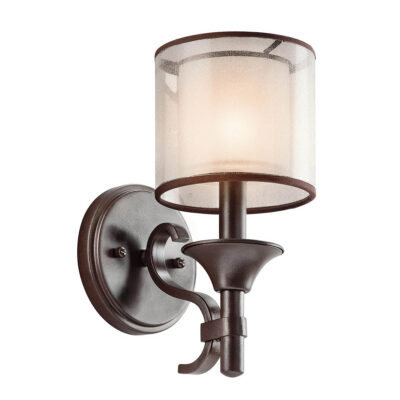 Pemberleigh Hamptons Wall Light Mission Bronze