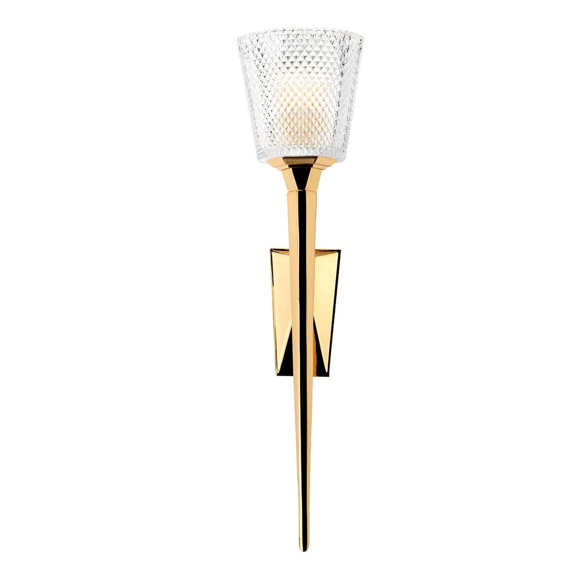Pemberley Cross Torchiere Wall Light Polished Gold Pemberley Cross Torchiere Wall Light Polished Gold