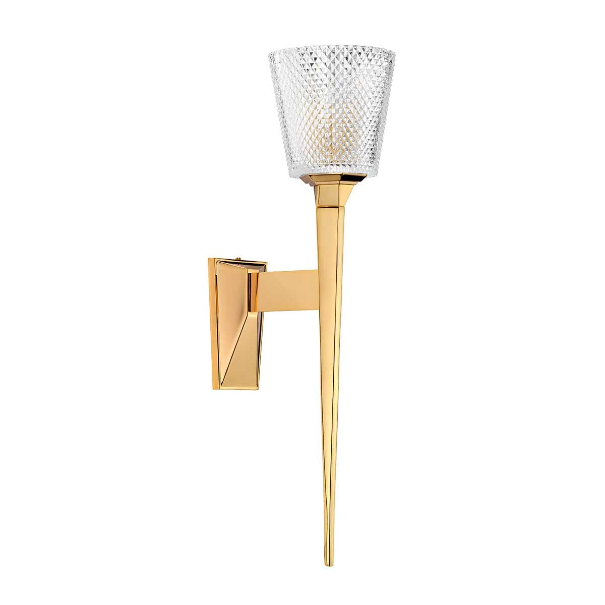 Pemberley Cross Torchiere Wall Light Polished Gold Pemberley Cross Torchiere Wall Light Polished Gold