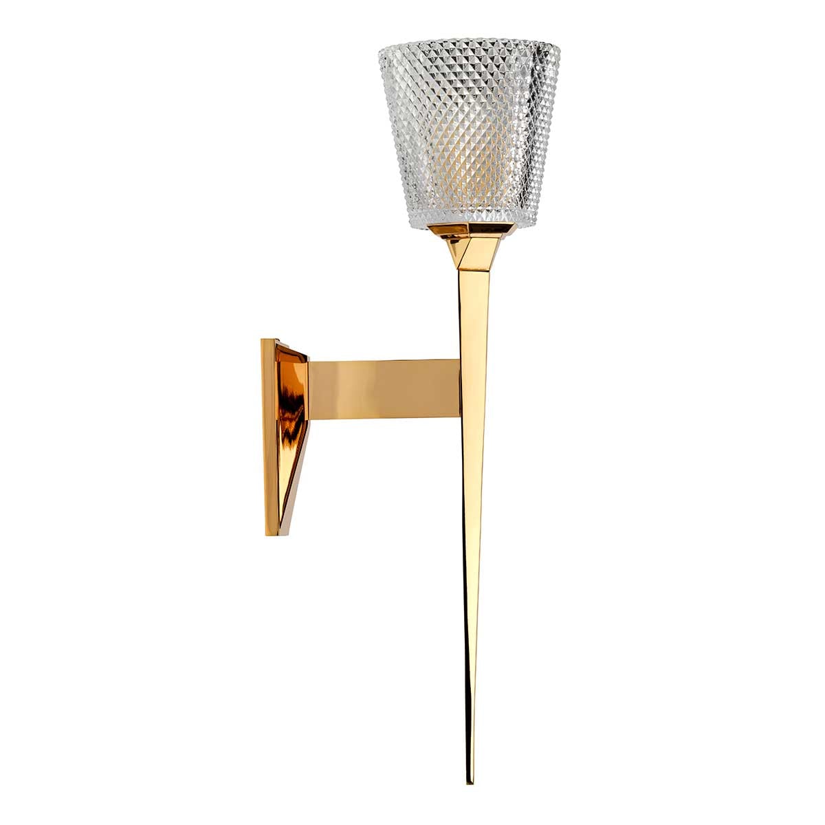 Pemberley Cross Torchiere Wall Light Polished Gold Pemberley Cross Torchiere Wall Light Polished Gold