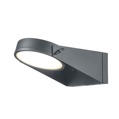 Pemberley Hall Modern Grey Outdoor Wall Light
