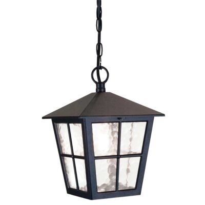 Pemberton Grange Traditional Chain Lantern Black