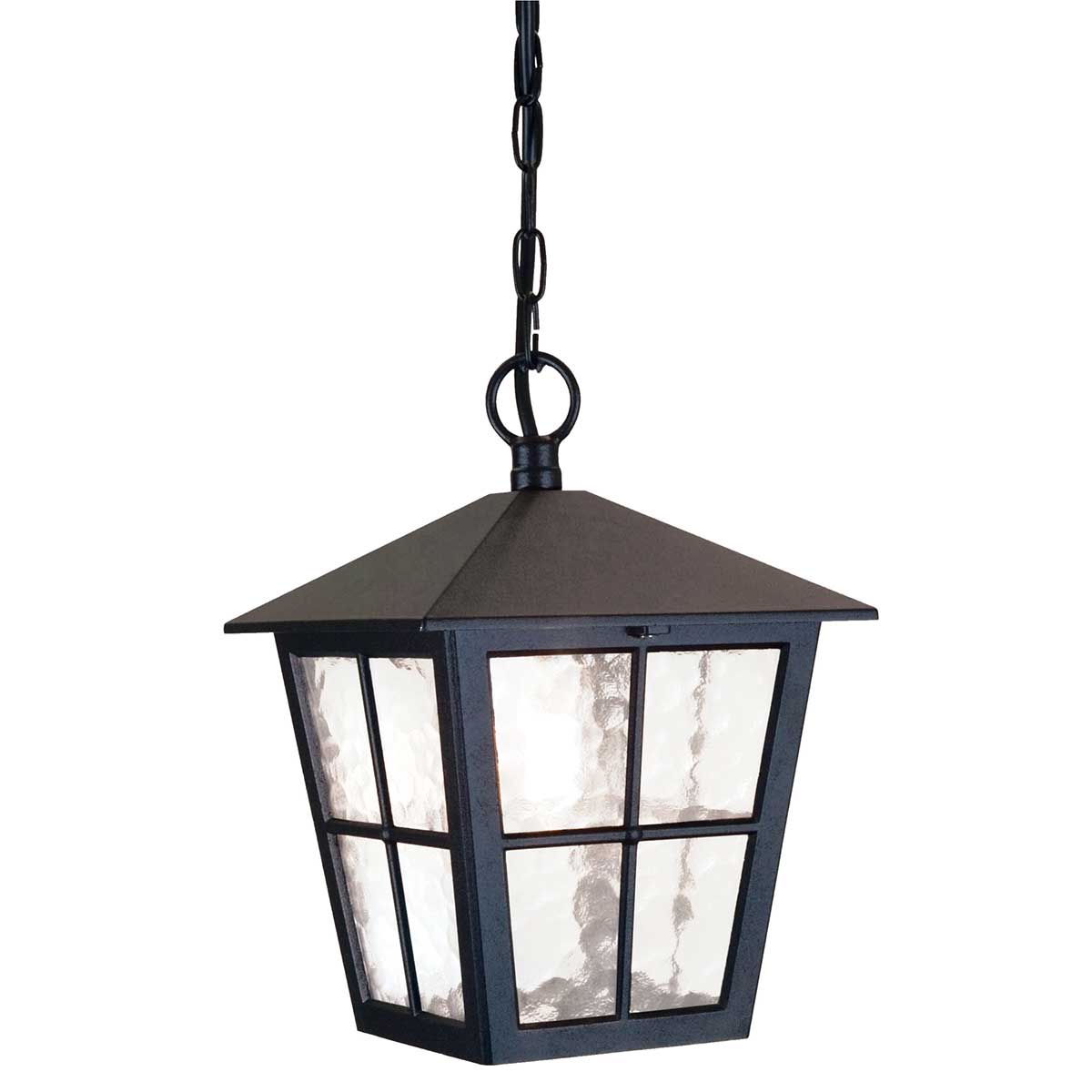 Pemberton Grange Traditional Chain Lantern Black