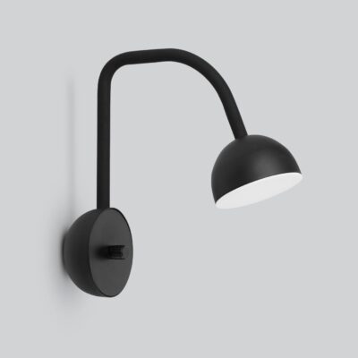 Peony Hill Contemporary Dome Wall Light