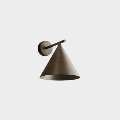Pinehollow Industrial Conical Wall Light Antique Iron
