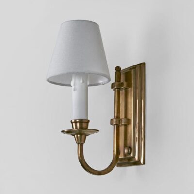 Portsea Traditional Wall Light Antique Brass