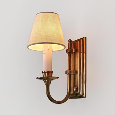 Portsea Traditional Wall Light Antique Brass