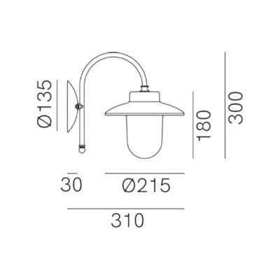 Portside Reach Coastal Outdoor Wall Light Antique Brass and Copper