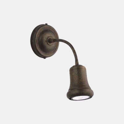 Prato Classic Adjustable Wall Light Antique Brass