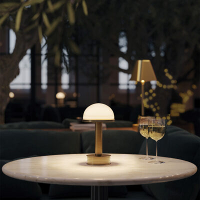 Quilcombe Cordless Table Lamp — in situ view