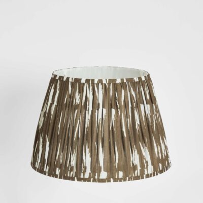 Quillshade Hamptons Ikat Lamp Shade XL Brown