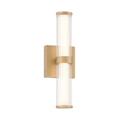 Ravensmere Modern Outdoor Wall Light Brushed Gold