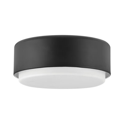 Ravensmoor Contemporary Flush Ceiling Mount Black