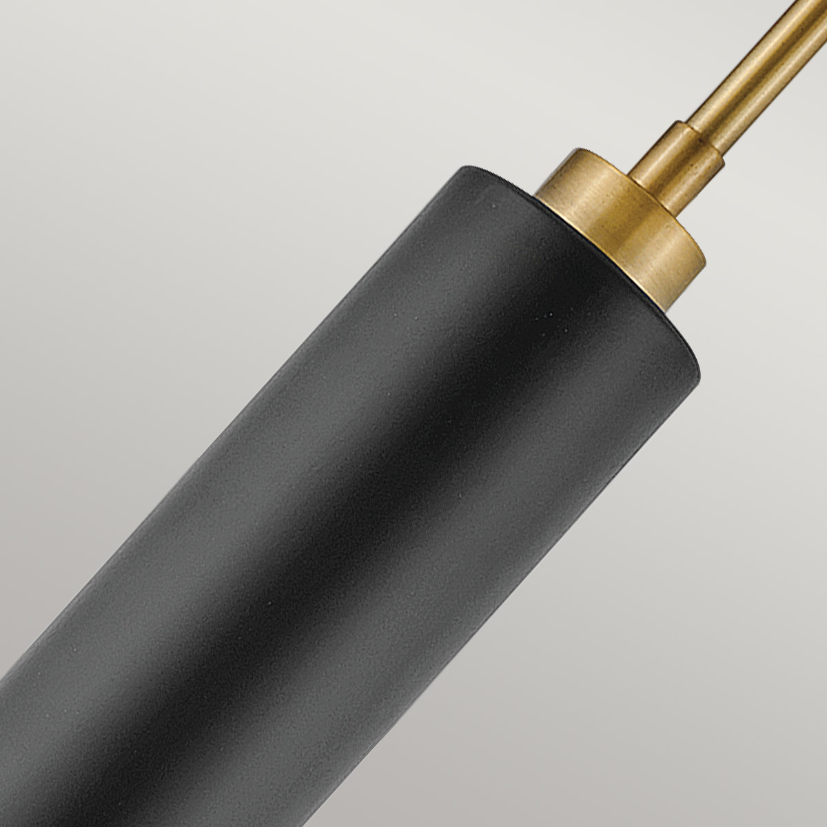 Ravensmoor Contemporary Pendant Black And Brass Ravensmoor Contemporary Pendant Black And Brass — detail view