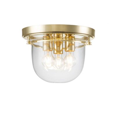 Reedvale Heritage Ceiling Flush Polished Brass