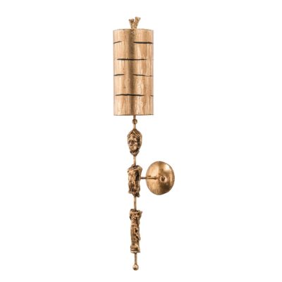Relicwood Sculptural Wall Light Aged Gold