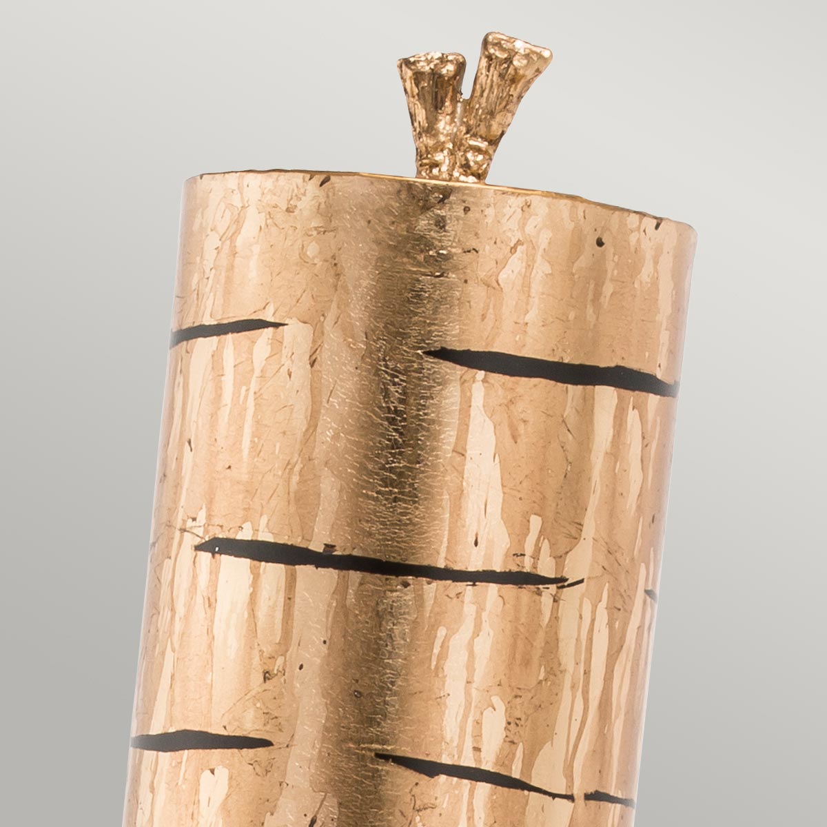 Relicwood Sculptural Wall Light Aged Gold Relicwood Sculptural Wall Light Aged Gold — detail view
