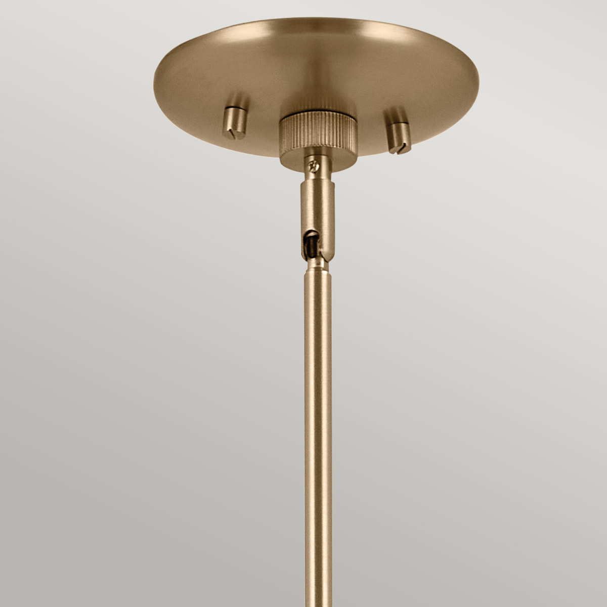 Ridgemont Contemporary Two Arm Linear Chandelier Champagne Bronze and Black Ridgemont Contemporary Two Arm Linear Chandelier Champagne Bronze and Black — detail view