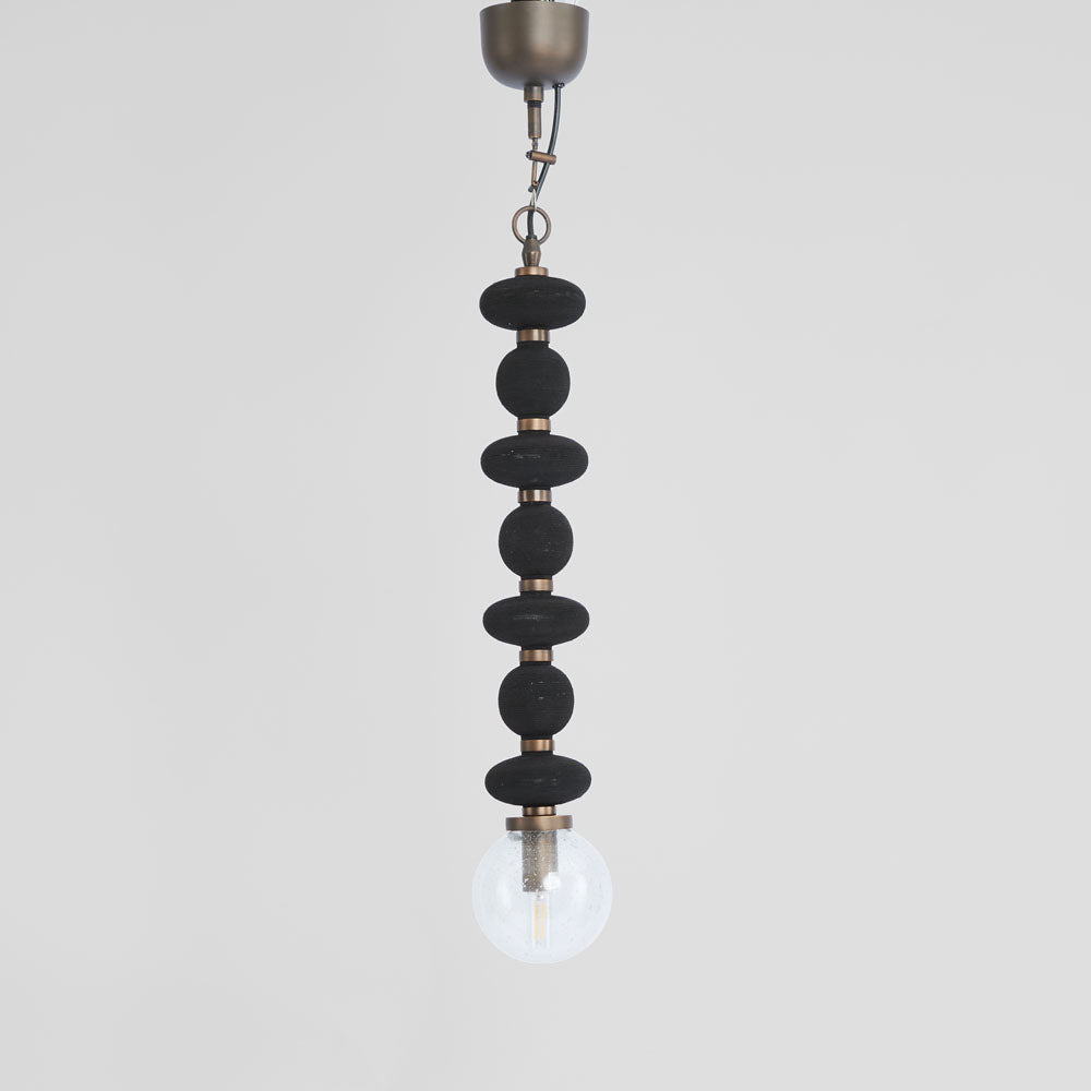 Ridgewell Heritage Stacked Disc Pendant Light Black Ridgewell Heritage Stacked Disc Pendant Light Black