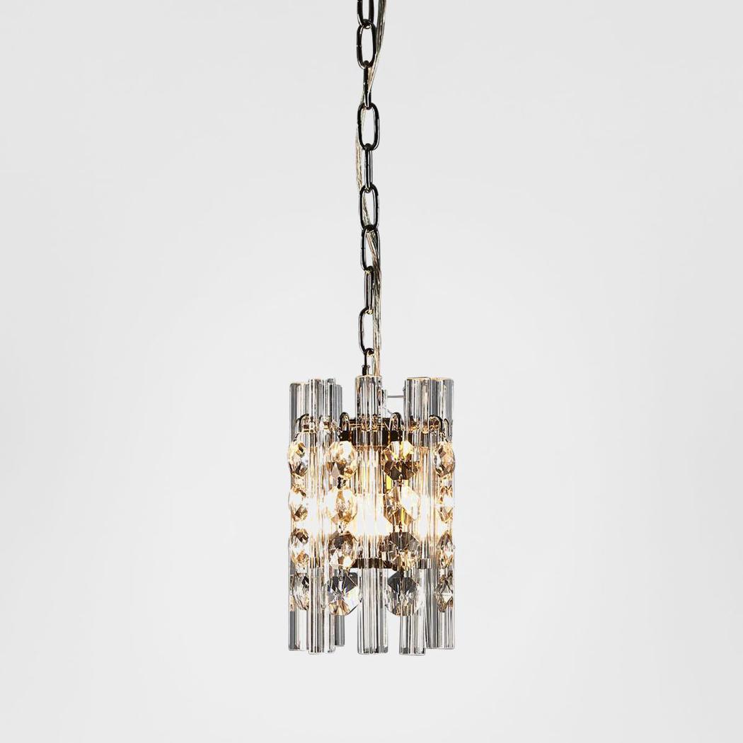 Ripley French Provincial Mini Chandelier Nickel