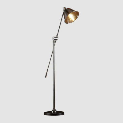 Rivenhall Hamptons Adjustable Floor Lamp Antique Silver